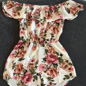 Floral romper